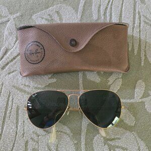 Vintage 1980's Ray-Ban Aviator Sunglasses